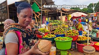 Shopping And #cooking  In A Rural African Village Market For Lunch: Exploring African Village Life