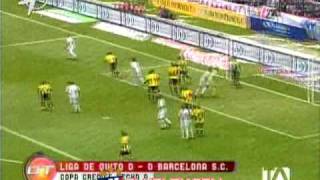 Liga Deportiva Universitaria 0 vs Barcelona de Guayaquil 0 - Copa Credife 2010