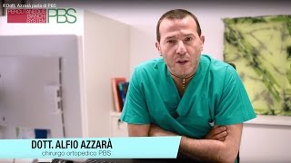 Il Dott. Azzarà parla di PBS per la cura delle patologie dell'avampiede