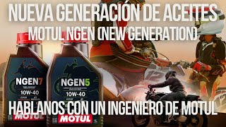 NUEVO ACEITE MOTUL NGEN | TECNOLOGÍA DE LAS CARRERAS PARA TU MOTO |RUCOS EN MOTO