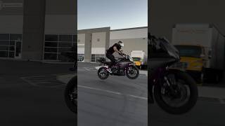 How to Ollie a sports bike 😂