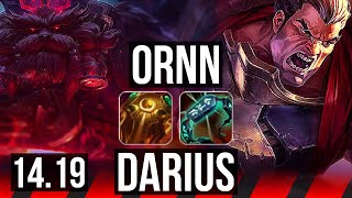 ORNN vs DARIUS (TOP) | 3/3/16 | EUW Diamond | 14.19