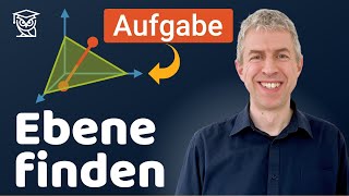 Ebene finden und im Koordinatensystem zeichnen - einfach erklärt (5049-6)