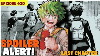 My HERO ACADEMIA Ending 😳🔥 | Chapter 430 Explain |