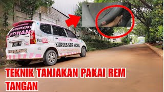 TEKNIK TANJAKAN PAKAI REM TANGAN||Kelas Pelula||