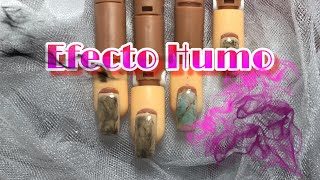 Uñas Efecto Humo !!!