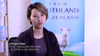 Student Testimonial: Vivian Xing (Post Grad. Dip. in Sport & Recreation)