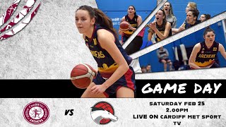 WBBL - Cardiff Met Archers v Leicester Riders