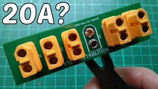 Can this PCB handle 20 Amps?