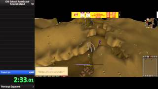 Old School Runescape Tutorial Island Speedrun in 4:36