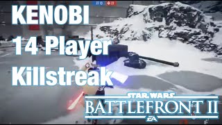 Kenobi - 14 kills killstreak STAR WARS™ Battlefront™