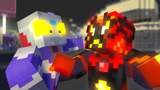 Ultraman Tiga VS Magma | Minecraft Animation