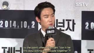 [YeoNiverse] (Eng Sub) 20140825 Yoo Yeon Seok on playing as couple with Ryu Hyung Kyung