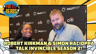 Robert Kirkman and Simon Racioppa Love Invincible Memes and Season 2!