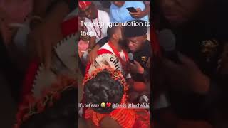 Chioma’s daddy releasing fatherly blessing for her .watch how Davido cried like a baby #chivido24