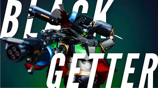 (4K) SKY X STUDIO Black Getter sample ASMR Action figure review! [Shin Getter Robo Armageddon]