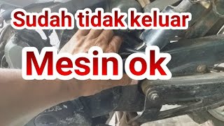 Rakit mesin  motor||  penyebab oli keluar dari selang pernapasan mesin