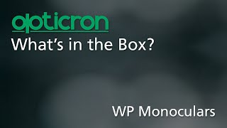 What's In The Box Opticron WP Mono