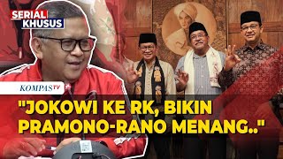 Hasto : Jokowi ke RK, Bikin Pramono-Rano Menang Pilkada Jakarta