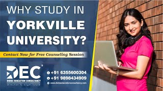 Yorkville University ( British Columbia - Ontario ) | Study in Canada | Apply For MAY- SEPT- 2022