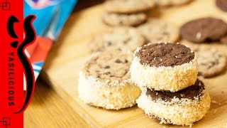 ICE SANDWICH mit COOKIE CHIPS und KOKOSEIS : Cookie Chips-Coco-Schoko-Ice-Sandwich