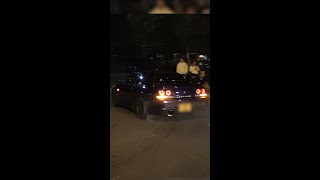 R33 Skyline Send It Leaving Car Meet! #shorts