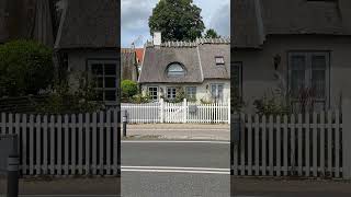 DENMARK 🇩🇰 AMAZING OLD THATCHED ROOF HOMES!