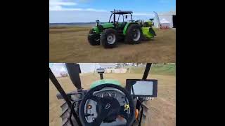 Deutz Fahr Tractor with FJD Autosteer Kit