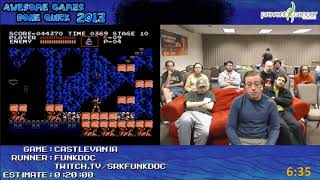 Castlevania (Any%) by Funkdoc in 13:08 - AGDQ 2013