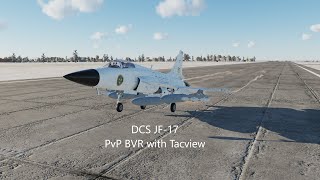 DCS: JF-17 PvP BVR with Tacview