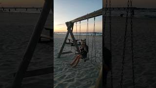 #Harpyhare 🦅🐰🎶 #Sunset 🏖🌅 #Swing #Landscape #Ocean #Beach #Ostsee #Usedom #Therian #Furry #Shorts