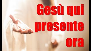 "Gesù qui presente ora" (predica del Past. Elio Testa su Marco 5:21-24, 35-43).