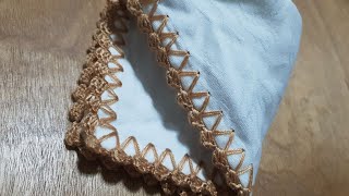 WONDERFUL Crochet Border Pattern for Beginners