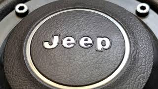 Steam Cleaning Steering wheel , Awesome Results! 4k! Jeep Comanche