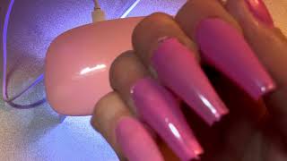 Asmr💋 showing you my cute little UV lamp