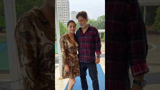 😍Tere Naam actress Bhumika chawla with her husband #youtubeshorts #video