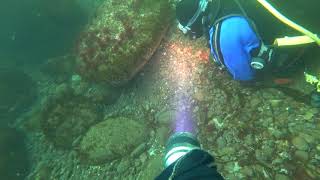 2019-08-09-Shipwreck near Port Lligat, Spain.