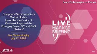 CS Market: How Has the Covid-19 Outbreak Impacted the SiC and GaN Markets? – Live Market Briefing