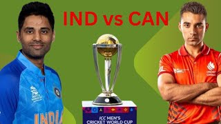 IND Vs CAN Dream Cricket 24 game play another Domaintion by Indian Bowlers and Opener