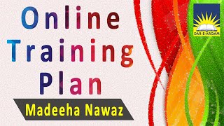 Dar e Arqam Online Training Plan | Madeeha Nawaz | Training Booklet