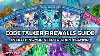 Code Talker Firewalls Deck Combo Guide - Yu-Gi-Oh! Master Duel