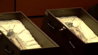 Aliens Corpses Show to Mexico || 1000 Year Old Alien Body With Three Fingers || #nonhuman #alien