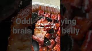 #shorts Oddly satisfying braised pork belly | KT Food Review