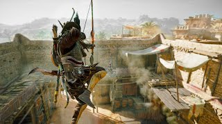 "Mastering Stealth and Combat: Outpost Clearing in Assassin's Creed Origins"