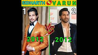 VARUN DHAWAN VS SIDHARTH MALHOTRA COMPARISON😇☺#shorts#ytshorts #sidharth#comparison#Varun Dhawan