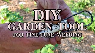 Old Farmer Ingenuity- Simple Garden Hoe for Light Weeding