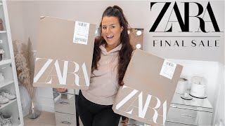 ZARA HUGE FINAL SALE HAUL | 77% OFF TRY-ON JANAURY HAUL!