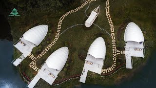 Permanent House Tent  | Cocoon Tent House for Glamping