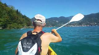 Kayak on lake Garda Italy!! Absolute relax!!