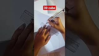 3D cube #shorts